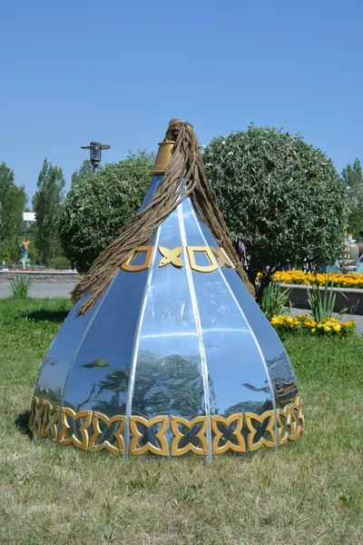 Görünümünde Astana, Kazakistan, Expo 2017 dizi başkenti