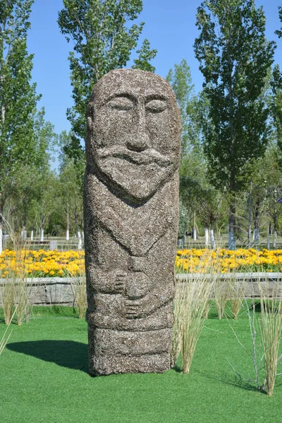 Astana, Kazakistan, 23 Temmuz 2017 - sanat ethnis tarzı