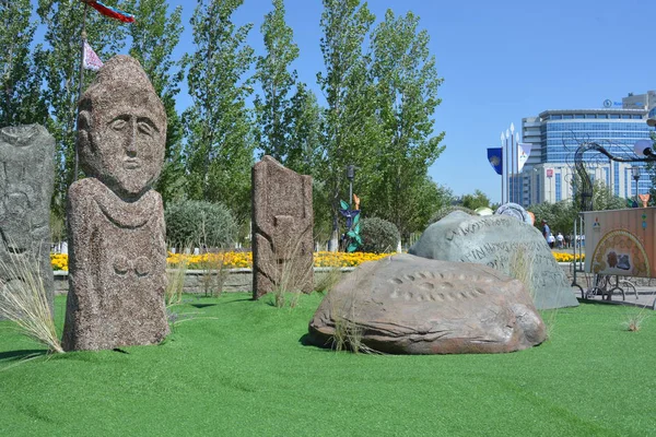 Görünümünde Astana, Kazakistan, Expo 2017 dizi başkenti
