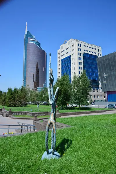 Görünümünde Astana, Kazakistan, Expo 2017 dizi başkenti