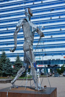 Görünümünde Astana, Kazakistan, Expo 2017 dizi başkenti