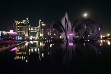 Görünümünde Astana, Kazakistan, Expo 2017 dizi başkenti