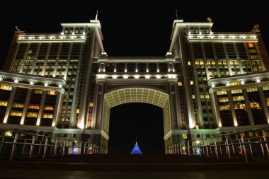 Görünümünde Astana, Kazakistan, Expo 2017 dizi başkenti