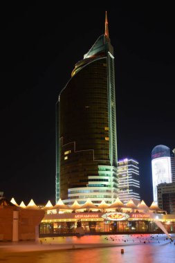 Görünümünde Astana, Kazakistan, Expo 2017 dizi başkenti