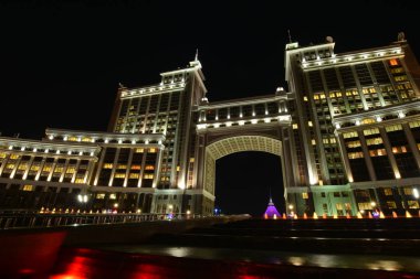 Görünümünde Astana, Kazakistan, Expo 2017 dizi başkenti