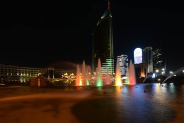 Görünümünde Astana, Kazakistan, Expo 2017 dizi başkenti