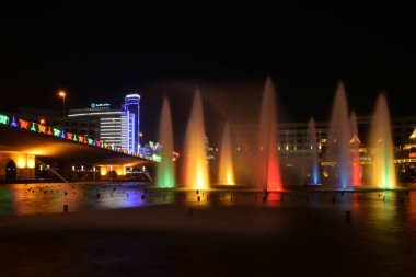 Görünümünde Astana, Kazakistan, Expo 2017 dizi başkenti