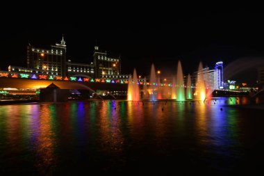 Görünümünde Astana, Kazakistan, Expo 2017 dizi başkenti