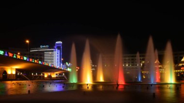 Görünümünde Astana, Kazakistan, Expo 2017 dizi başkenti