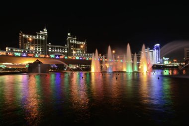 Görünümünde Astana, Kazakistan, Expo 2017 dizi başkenti