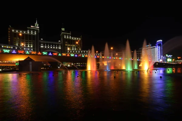 Görünümünde Astana, Kazakistan, Expo 2017 dizi başkenti