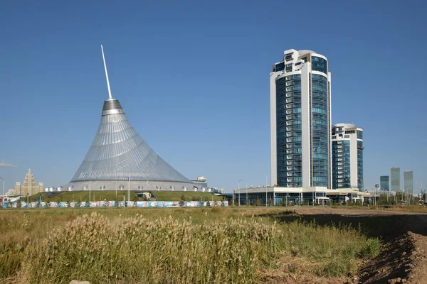 Görünümünde Astana, Kazakistan, Expo 2017 dizi başkenti