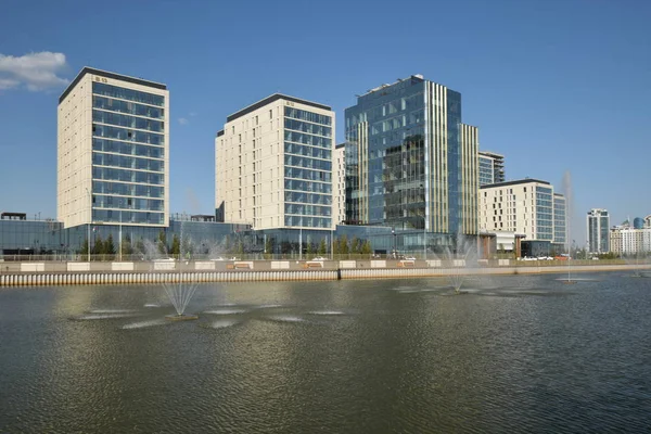 Görünümünde Astana, Kazakistan, Expo 2017 dizi başkenti