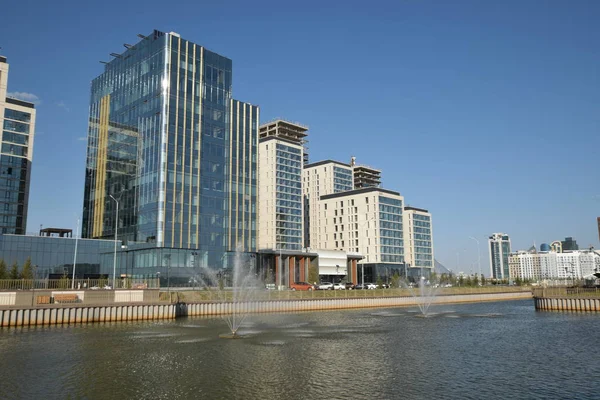 Görünümünde Astana, Kazakistan, Expo 2017 dizi başkenti