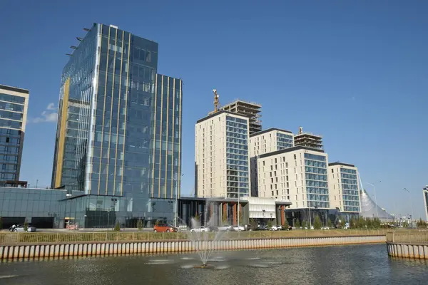 Görünümünde Astana, Kazakistan, Expo 2017 dizi başkenti