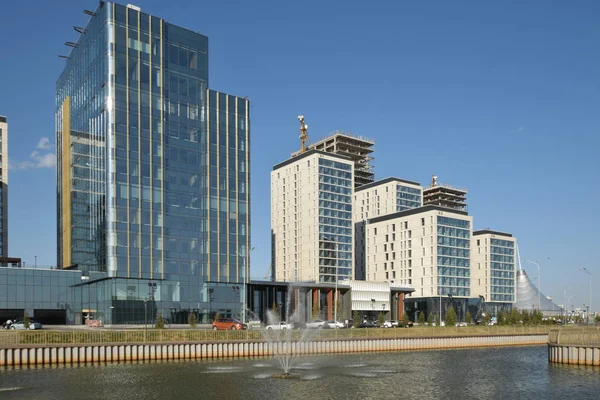 Görünümünde Astana, Kazakistan, Expo 2017 dizi başkenti