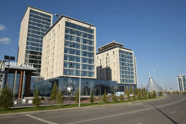 Görünümünde Astana, Kazakistan, Expo 2017 dizi başkenti