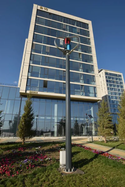 Görünümünde Astana, Kazakistan, Expo 2017 dizi başkenti