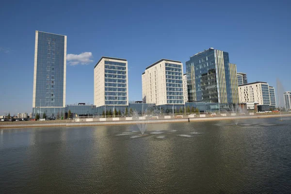 Görünümünde Astana, Kazakistan, Expo 2017 dizi başkenti