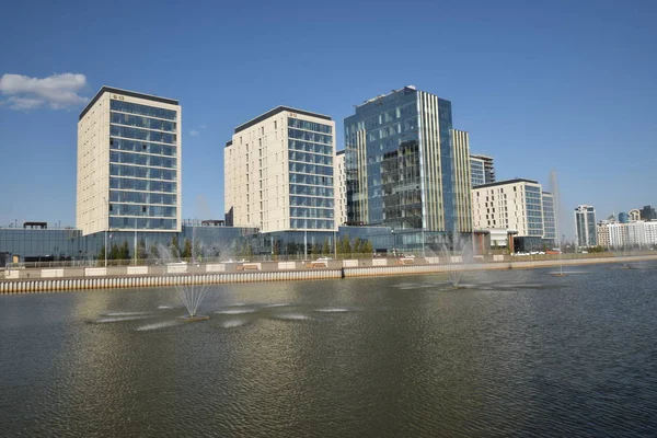 Görünümünde Astana, Kazakistan, Expo 2017 dizi başkenti