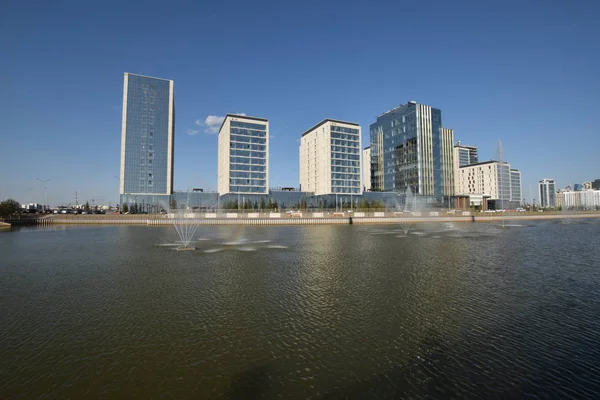 Görünümünde Astana, Kazakistan, Expo 2017 dizi başkenti