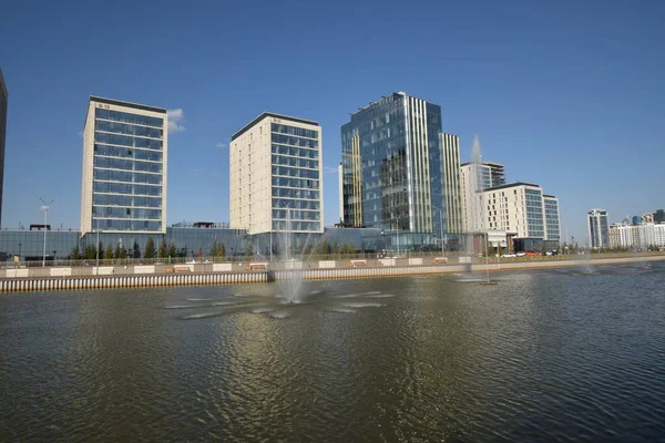 Görünümünde Astana, Kazakistan, Expo 2017 dizi başkenti