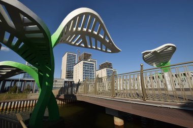 Görünümünde Astana, Kazakistan, Expo 2017 dizi başkenti