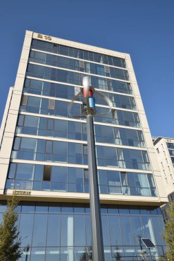 Görünümünde Astana, Kazakistan, Expo 2017 dizi başkenti