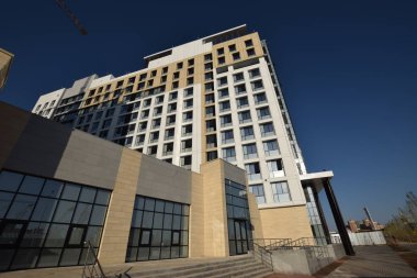 Görünümünde Astana, Kazakistan, Expo 2017 dizi başkenti