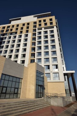 Görünümünde Astana, Kazakistan, Expo 2017 dizi başkenti