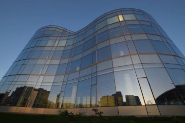 Görünümünde Astana, Kazakistan, Expo 2017 dizi başkenti