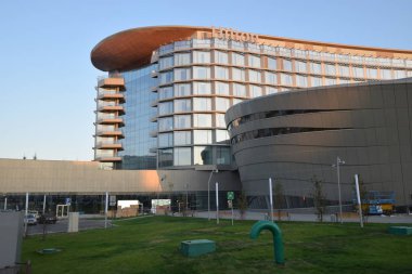 Görünümünde Astana, Kazakistan, Expo 2017 dizi başkenti