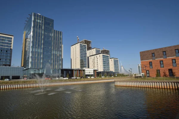 Görünümünde Astana, Kazakistan, Expo 2017 dizi başkenti