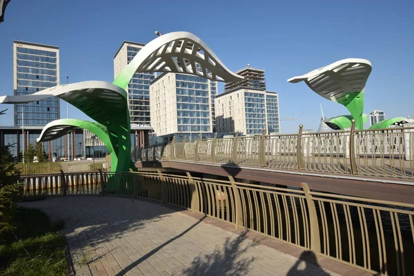 Görünümünde Astana, Kazakistan, Expo 2017 dizi başkenti