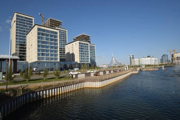 Görünümünde Astana, Kazakistan, Expo 2017 dizi başkenti