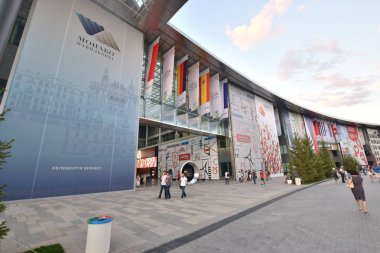 Astana, Kazakistan, 2017, 27 Temmuz - Expo sergi görünümü 