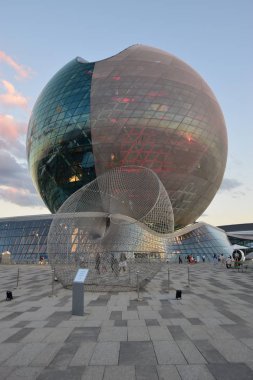Astana, Kazakistan, 2017, 27 Temmuz - Expo sergi görünümü 