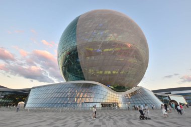 Astana, Kazakistan, 2017, 27 Temmuz - Expo sergi görünümü 