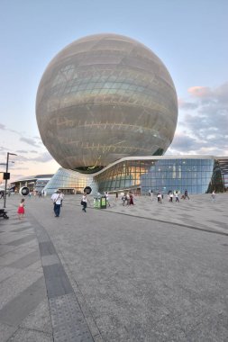 Astana, Kazakistan, 2017, 27 Temmuz - Expo sergi görünümü 