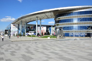 Astana, Kazakistan, 2017, 27 Temmuz - Expo sergi görünümü 