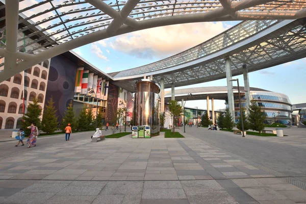 Astana, Kazakistan, 2017, 27 Temmuz - Expo sergi görünümü 