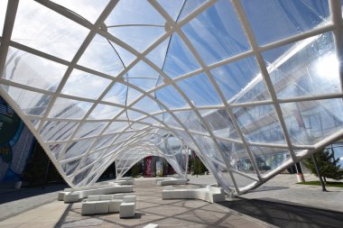 Astana, Kazakistan, 2017, 27 Temmuz - Expo sergi görünümü