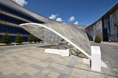 Astana, Kazakistan, 2017, 27 Temmuz - Expo sergi görünümü