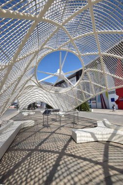 Astana, Kazakistan, 2017, 27 Temmuz - Expo sergi görünümü