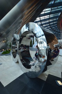 Astana, Kazakistan, 2017, 27 Temmuz - Expo sergi görünümü