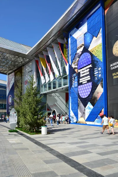 Astana, Kazakistan, 2017, 27 Temmuz - Expo sergi görünümü