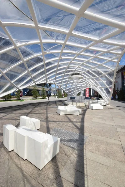 Astana, Kazakistan, 2017, 27 Temmuz - Expo sergi görünümü