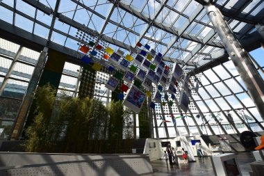 Astana, Kazakistan, 2017, 27 Temmuz - Expo sergi görünümü