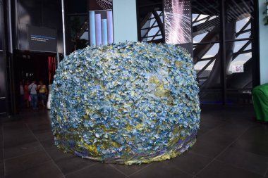 Astana, Kazakistan, 2017, 27 Temmuz - Expo sergi görünümü 