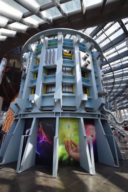 Astana, Kazakistan, 2017, 27 Temmuz - Expo sergi görünümü 